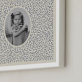 "Pendant" - Framed Photo in Sapphire by Grae - Frame Close-up