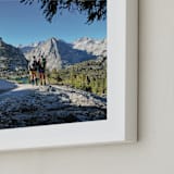 "The Big Picture" - Framed Photo in White by Minted - Frame Close-up