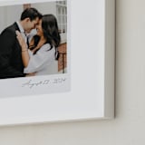 "Classic Snap: Square Framed Photo" - Framed Photo in Quartz by Minted - Frame Close-up