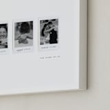 "Three Photo: Square Framed Photo" - Framed Photo in White by Olivia Kanaley Inman - Frame Close-up