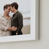 "The Big Picture: Valentine's Framed Photo" - Framed Photo in White by Minted - Frame Close-up