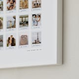 "Twelve Photo: Square Framed Photo" - Framed Photo in White by Olivia Kanaley Inman - Frame Close-up