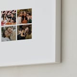 "Photo Strip: Square Framed Photo" - Framed Photo in White by Minted - Frame Close-up