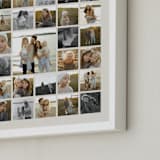 "Squared Away 33 Photo" - Framed Photo in Sand by Kamala Nahas - Frame Close-up