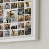 "Squared Away 33 Photo" - Framed Photo in Sand by Kamala Nahas - Frame Close-up