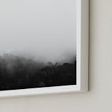 "Bewilder" - Art Print in Black and White by Jessica C Nugent - Frame Close-up