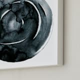 "Black Pearl" - Art Print in Black Pearl by Naomi Ernest - Frame Close-up