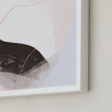 "Embodied 1" - Art Print in Apricot by Melanie Severin - Frame Close-up