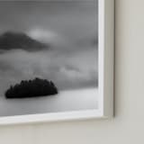 "Hidden Lands" - Art Print in Charcoal by Jason Derck - Frame Close-up