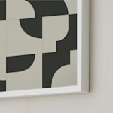 "Off The Grid 03" - Art Print in Vintage by Jennifer Morehead - Frame Close-up