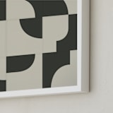 "Off The Grid 03" - Art Print in Vintage by Jennifer Morehead - Frame Close-up