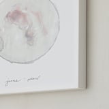 "June - Pearl" - Art Print in Pearl by Naomi Ernest - Frame Close-up