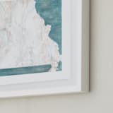 "Missouri in Paint" - Art Print in Missouri Green by Denise Wong - Frame Close-up
