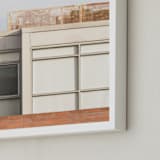"City squares 1" - Art Print in Desert by Lisa Sundin - Frame Close-up