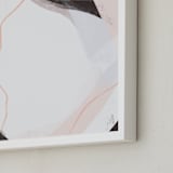 "Embodied3" - Art Print in Apricot by Melanie Severin - Frame Close-up