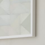 "quilt block 01" - Art Print in Green Spring by Leanne Friedberg - Frame Close-up