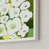 "green garden" - Art Print in Green Garden by Tae Lee - Frame Close-up