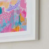 "Cotton Candy" - Art Print in Cotton Candy by Kristina E Lucas - Frame Close-up