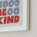 "Words to Grow On" - Art Print in Patriotic by Carrie ONeal - Frame Close-up