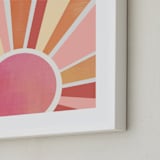 "ombre sun" - Art Print in Sunset by AlisonJerry - Frame Close-up