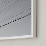 "Skywires 19" - Art Print in Fog Grey by Sonia L. Johansen - Frame Close-up