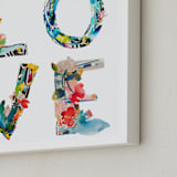 "Love is Love" - Art Print in festive by Kiana Lee - Frame Close-up