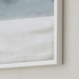 "Sand Dunes No.1" - Art Print in Sky Blue by Melinda Denison - Frame Close-up