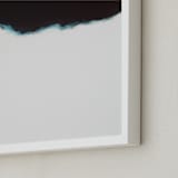 "The Plunge (left)" - Art Print in stark white by Amanda Phelps - Frame Close-up