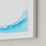 "Dream Wave" - Art Print in Dreamy sky by Melissa Agular - Frame Close-up