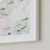 "Easy Peasy Lemon Squeezy" - Art Print in Smoky Blue by Michelle Boyd - Frame Close-up