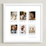 "Six Photo: Square Framed Photo" - Framed Photo in White by Olivia Kanaley Inman - Framed