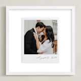 "Classic Snap: Square Framed Photo" - Framed Photo in Quartz by Minted - Framed
