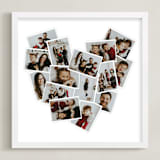 "Heart Snapshot Mini: Framed Photo" - Framed Photo in White by Minted - Framed