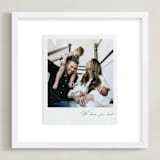 "Classic Snap: Square Framed Photo" - Framed Photo in Quartz by Minted - Framed