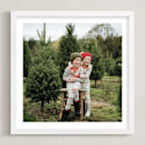 "The Big Picture: Holiday Framed Photo" - Framed Photo in White by Minted - Framed