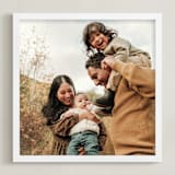 "The Big Picture: Father's Day Framed Photo" - Framed Photo in White by Minted - Framed