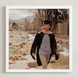 "The Big Picture: Graduation Framed Photo" - Framed Photo in White by Minted - Framed