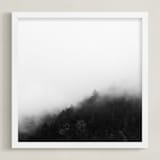 "Mystify" - Art Print in Black and White by Jessica C Nugent - Framed