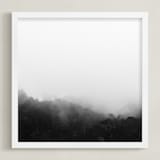 "Bewilder" - Art Print in Black and White by Jessica C Nugent - Framed