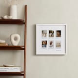 "Six Photo: Square Framed Photo" - Framed Photo in White by Olivia Kanaley Inman - In a Room