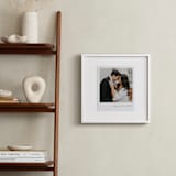 "Classic Snap: Square Framed Photo" - Framed Photo in Quartz by Minted - In a Room
