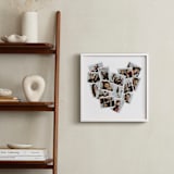 "Heart Snapshot Mini: Framed Photo" - Framed Photo in White by Minted - In a Room