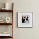 "Classic Snap: Square Framed Photo" - Framed Photo in Quartz by Minted - In a Room