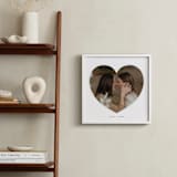 "In A Heart: Framed Photo " - Framed Photo in White by Minted - In a Room