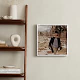 "The Big Picture: Graduation Framed Photo" - Framed Photo in White by Minted - In a Room