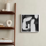 "Construct 1" - Art Print in Black and White by Ashleigh Ninos - In a Room