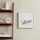 "San Diego Winter" - Art Print in sand by Dariela Cruz - In a Room