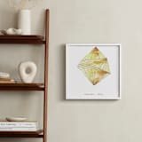 "November - Topaz" - Art Print in Topaz by Naomi Ernest - In a Room