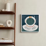 "Space to Explore" - Personalized Art Print in Galaxy by Heather Schertzer - In a Room