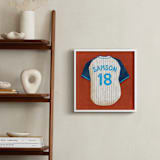 "Dinger Collection 3" - Personalized Art Print in Rust by Kamala Nahas - In a Room